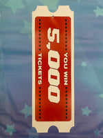 Hanging Plastic Tickets 5,000 Cut 2 Win Deluxe As Low As $99.00
