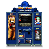 Key to the Vault Blue Deluxe Cabinet with Dual Side Boxes