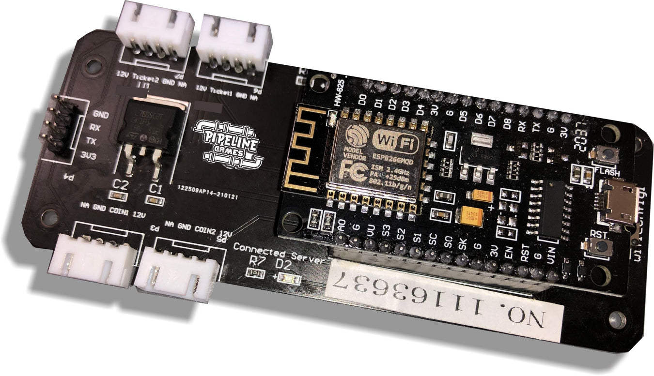 Wi-Fi enabled microcontroller board