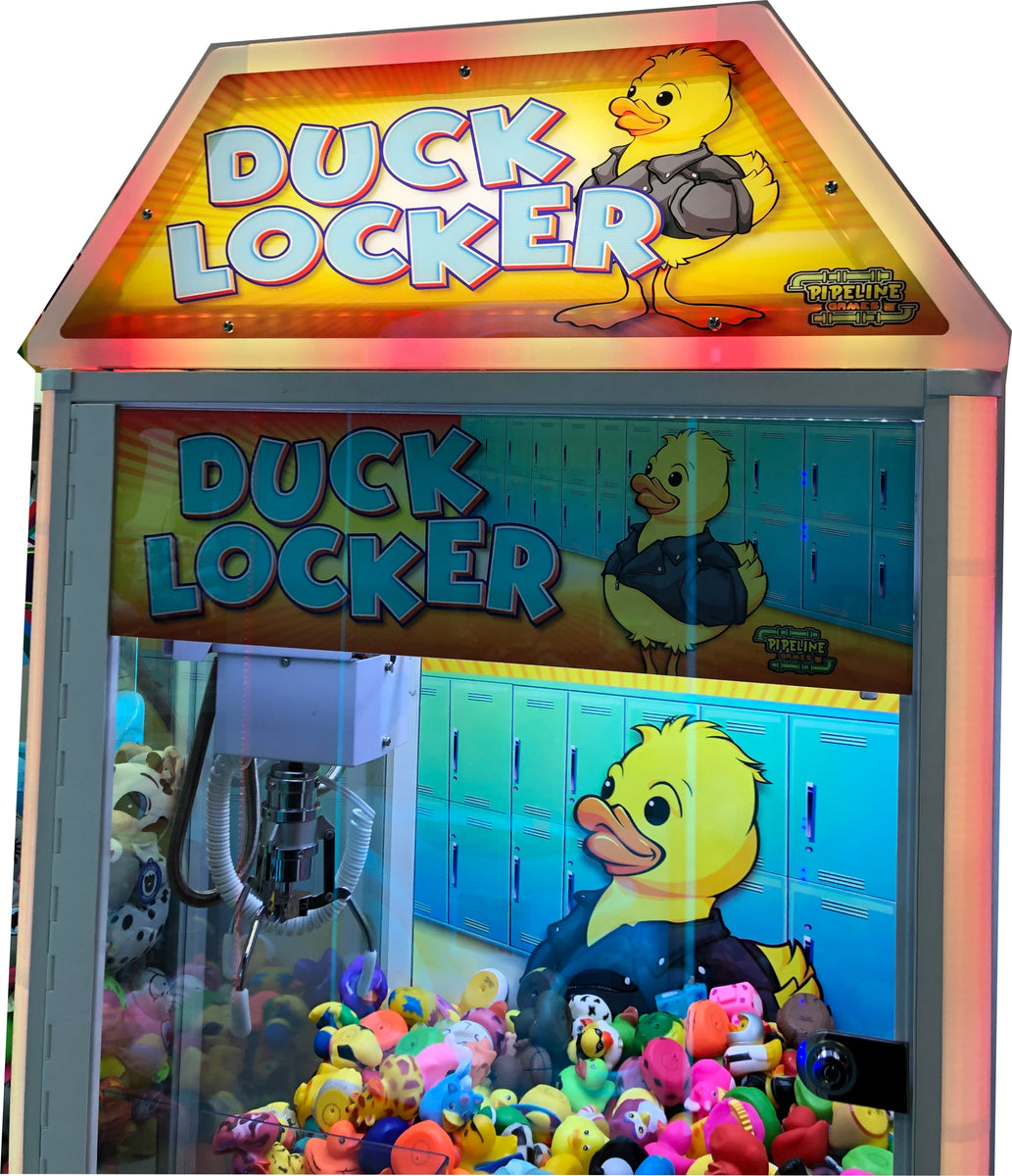 Rubber duck deals crane machine