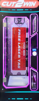 Hanging Plastic Tickets FREE Laser Tag Cut 2 Win Deluxe As Low As $99.00