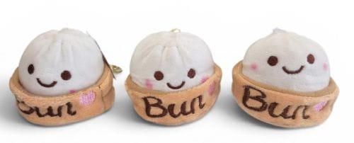 Plushie Dumpling Keychain- 12 pieces