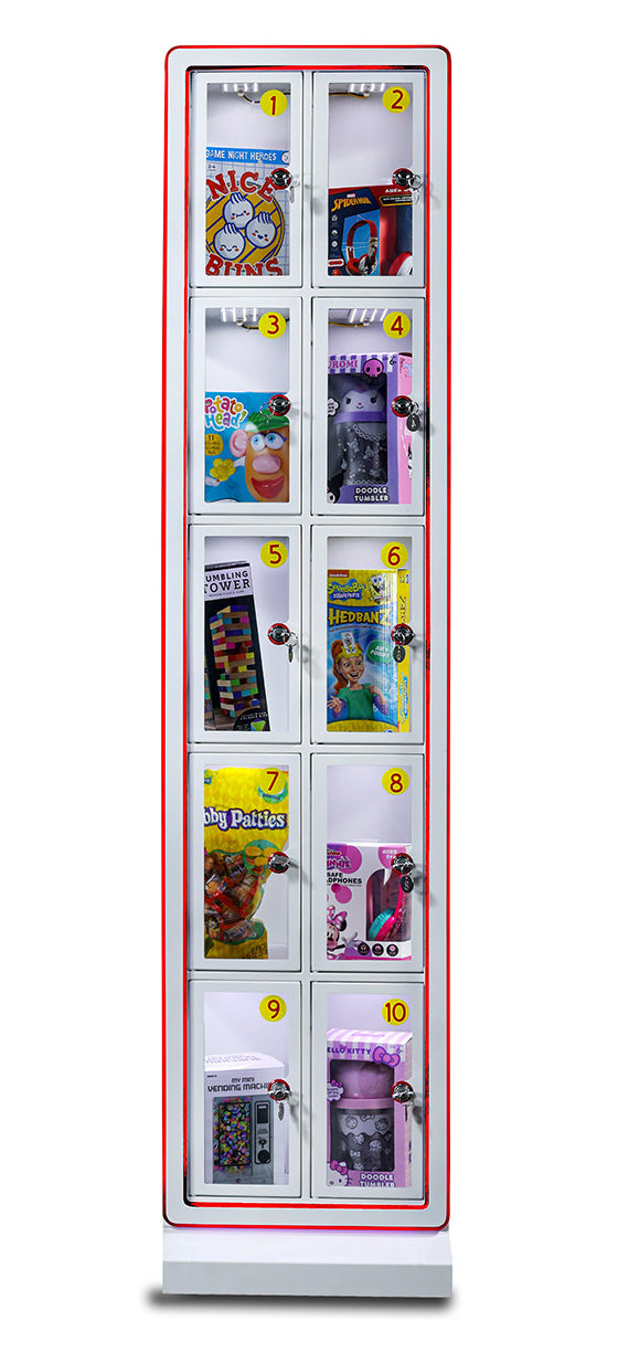Prize Locker 10 Door