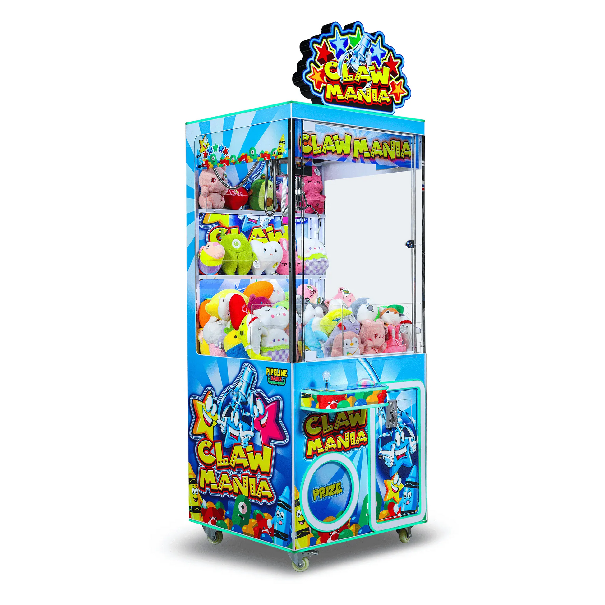 Triple Play Combo Claw Mania Mega Duck Cotton Candy Grab Deposit