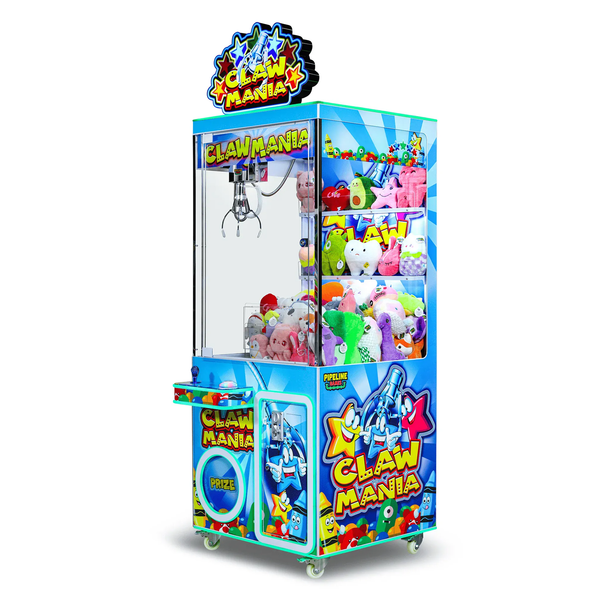 Triple Play Combo Claw Mania Mega Duck Cotton Candy Grab Deposit