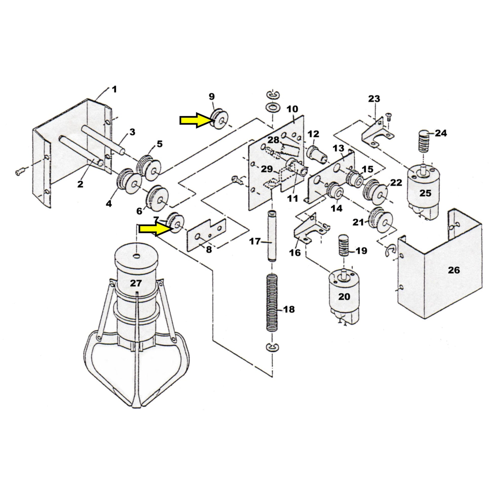 Conductive-Cord Wheel