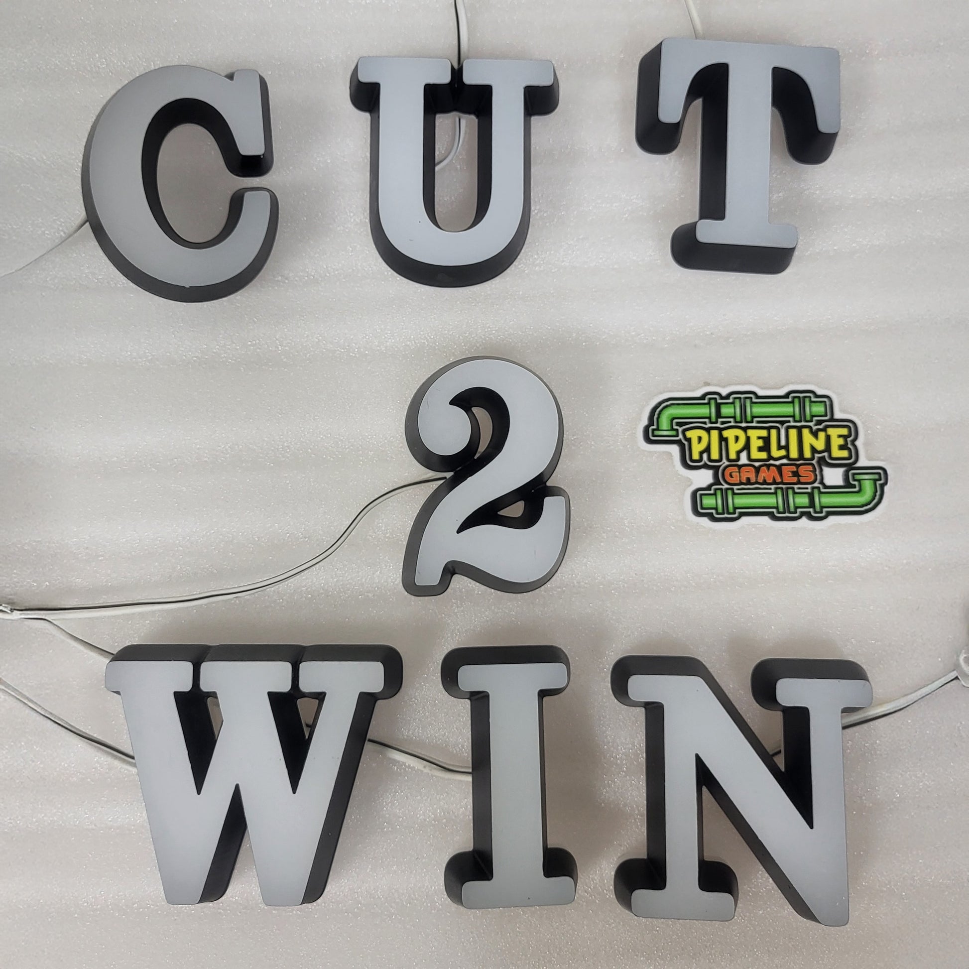 Cut 2 Win Lighted Letter