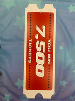 Hanging Plastic Tickets 7,500 Cut 2 Win Deluxe As Low As $99.00