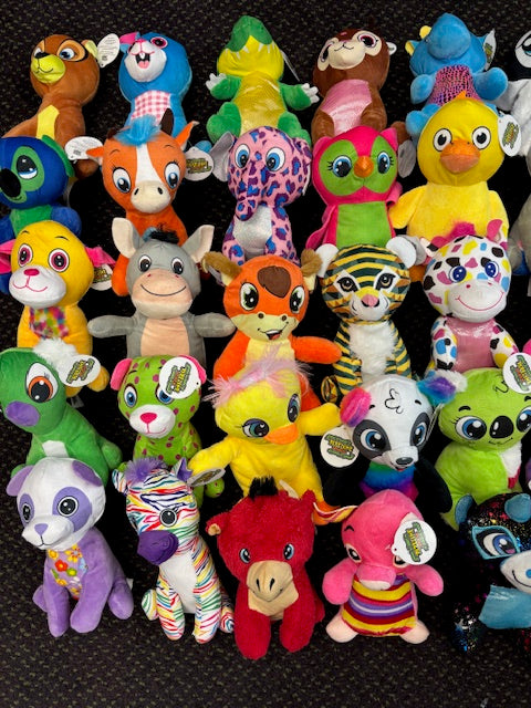 Generic Plush Mix  6 bags per case 18 pieces per bag - 8 -9 inch