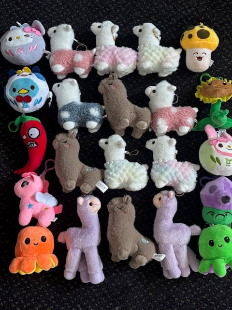 Mini Crane Deluxe Plush Mix Perfect for our Alpace Mini Cranes