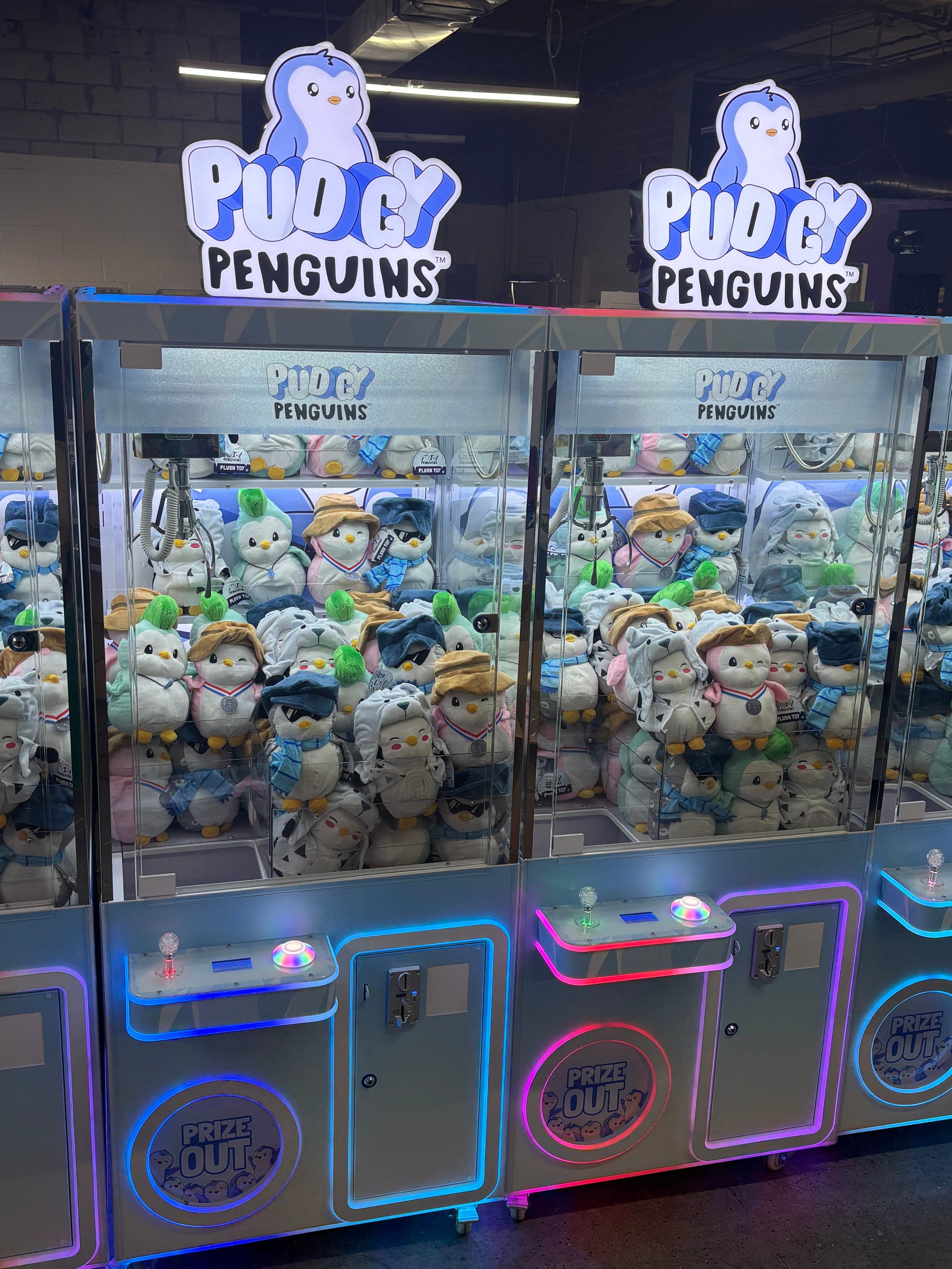 Pudgy Penguin Crane Deposit