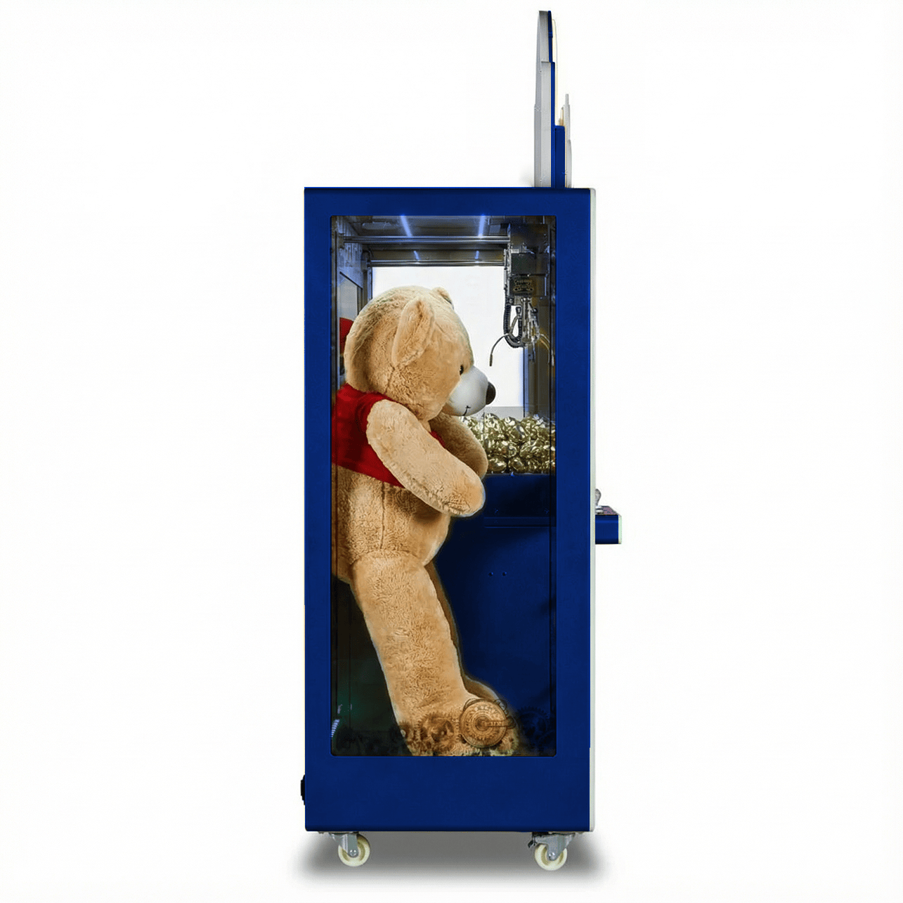 Key to the Vault Blue Deluxe Cabinet with Dual Side Boxes