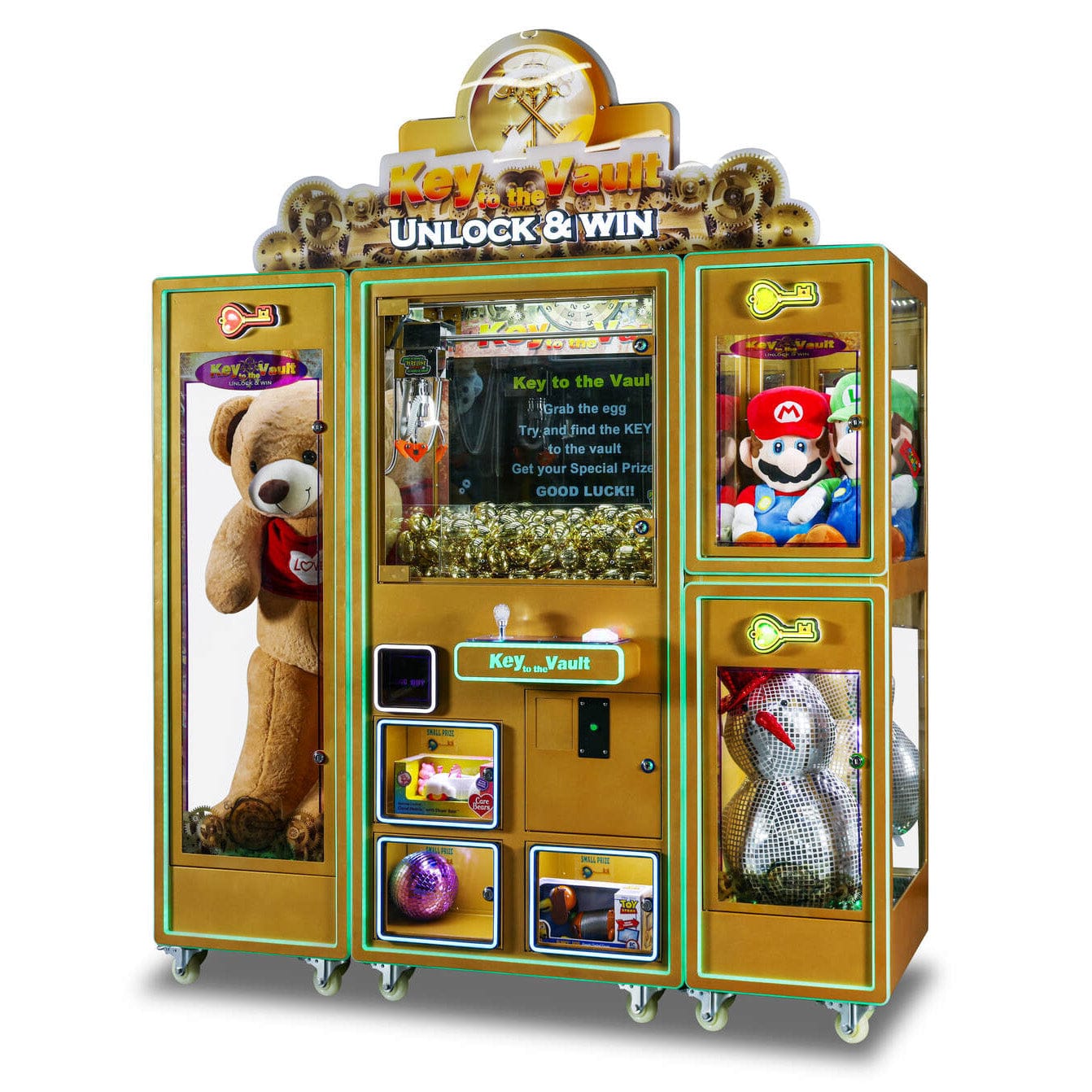 Key to the Vault Deluxe Cabinet with Dual Side Boxes – Pipeline Games