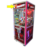 Pipeline Games I Love Prize Top Sign
