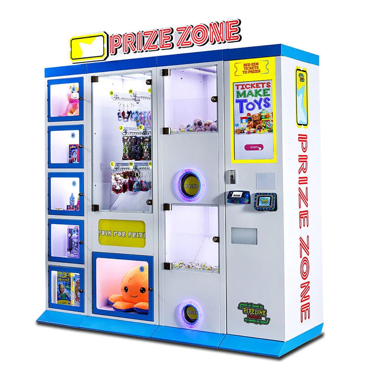 Prize Zone - Self Redemption Kiosk - Add prize redemption to any game center