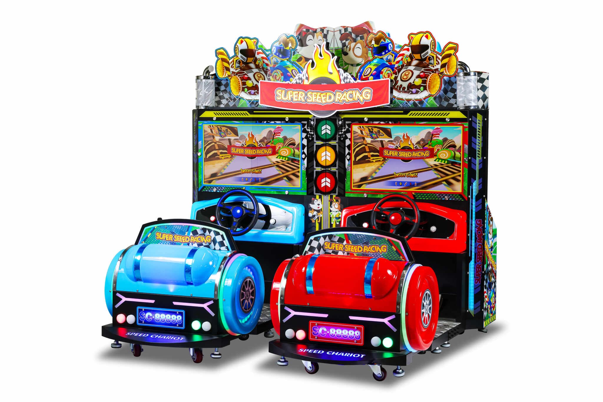 Super Speed Racing 2 Player – Pipeline Games