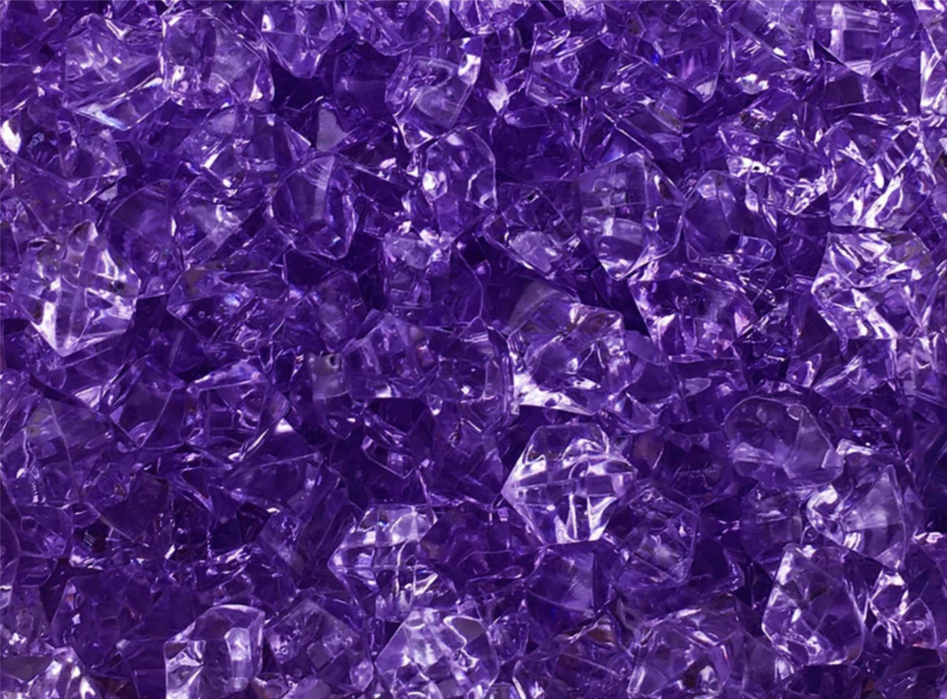 Acrylic Stone Purple  5lbs 10bags per case