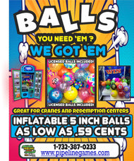 5" Ball Mix uninflated - As low as .59 cents !