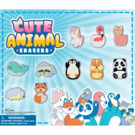 Cute Animal Erasers in 2in Capsules