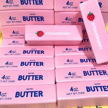 Super Soft Squishy Strawberry Butter 12 pieces