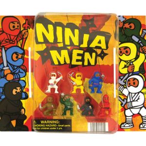 Ninja Fighters Figurines in 2in Capsules