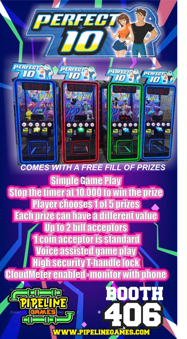 Perfect Line Games Pipeline Games | Pipeline Games - Arcade Games and Vending Machines