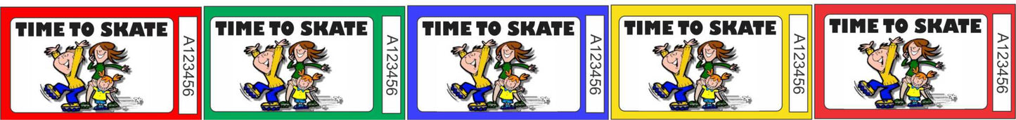 Skating Redemption Tickets