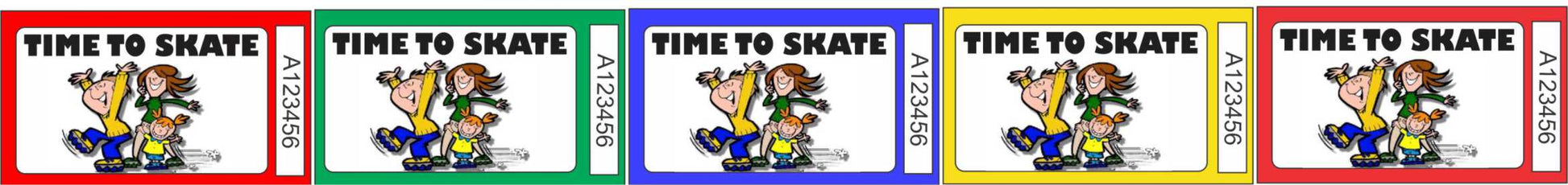 Skating Redemption Tickets