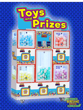 Toys and Prizes Capsule Vending Machine
