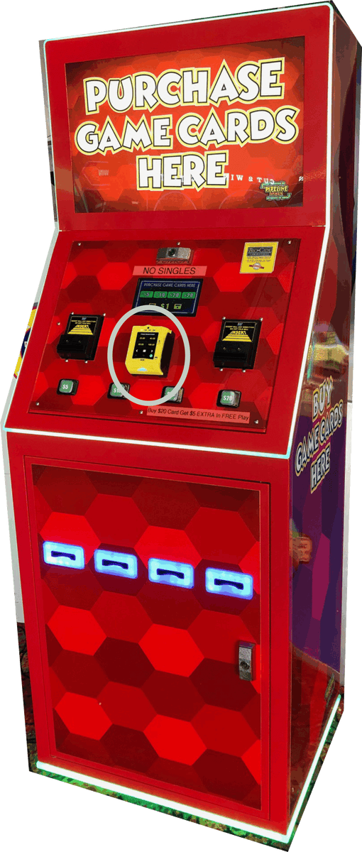 Game Card Vending Machine for ANY Game Card Arcade System -Deluxe Mode ...