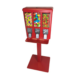 Triple Shop Gumball and Candy Bulk Rack